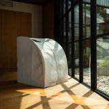 Grå Bamboo Stone, minimalistisk og slitesterkt trekk i bambusblanding for stilrent uttrykk og god holdbarhet.