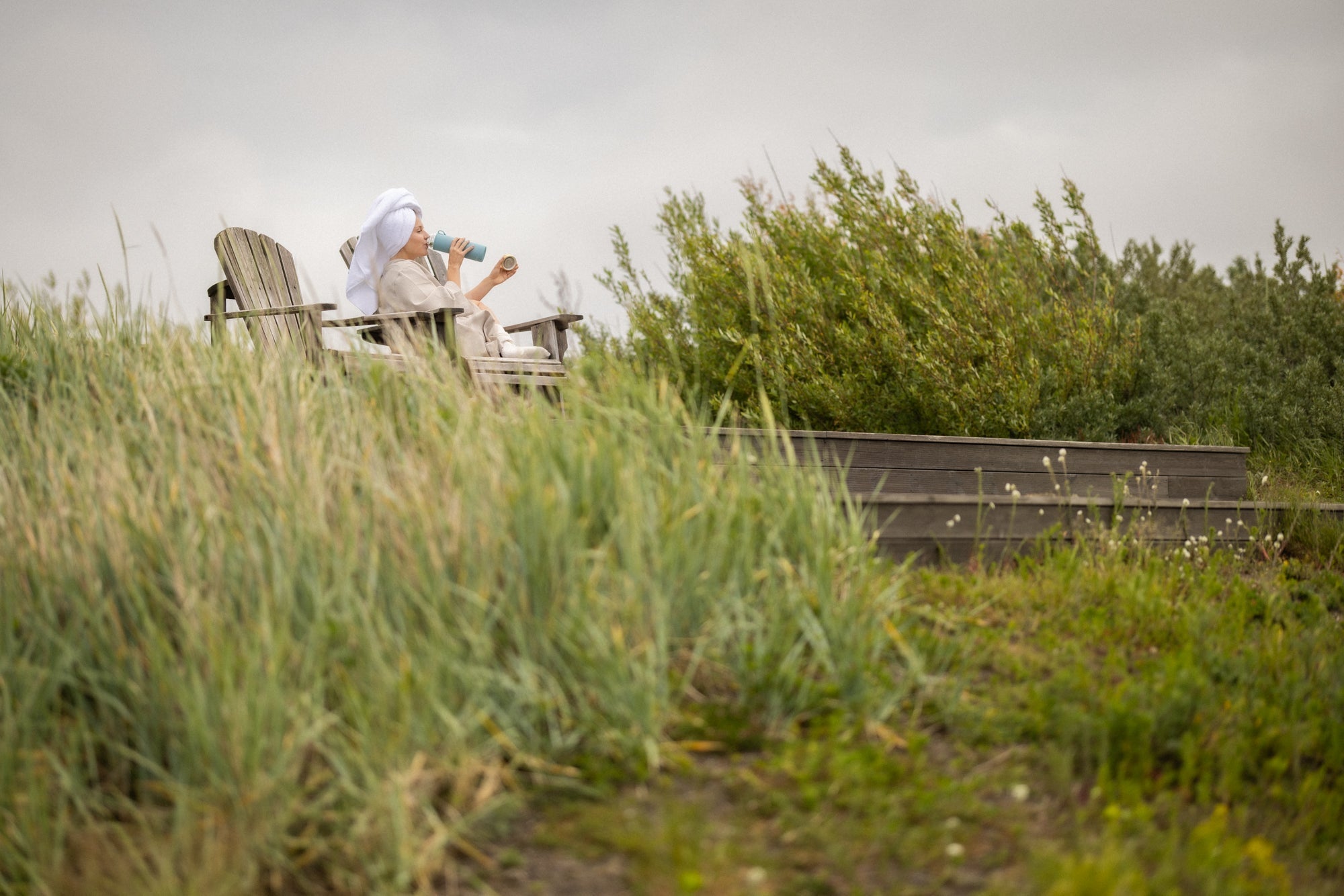 Hildegunn har fibromyalgi og endometriose. Infrarød sauna hjelper henne.