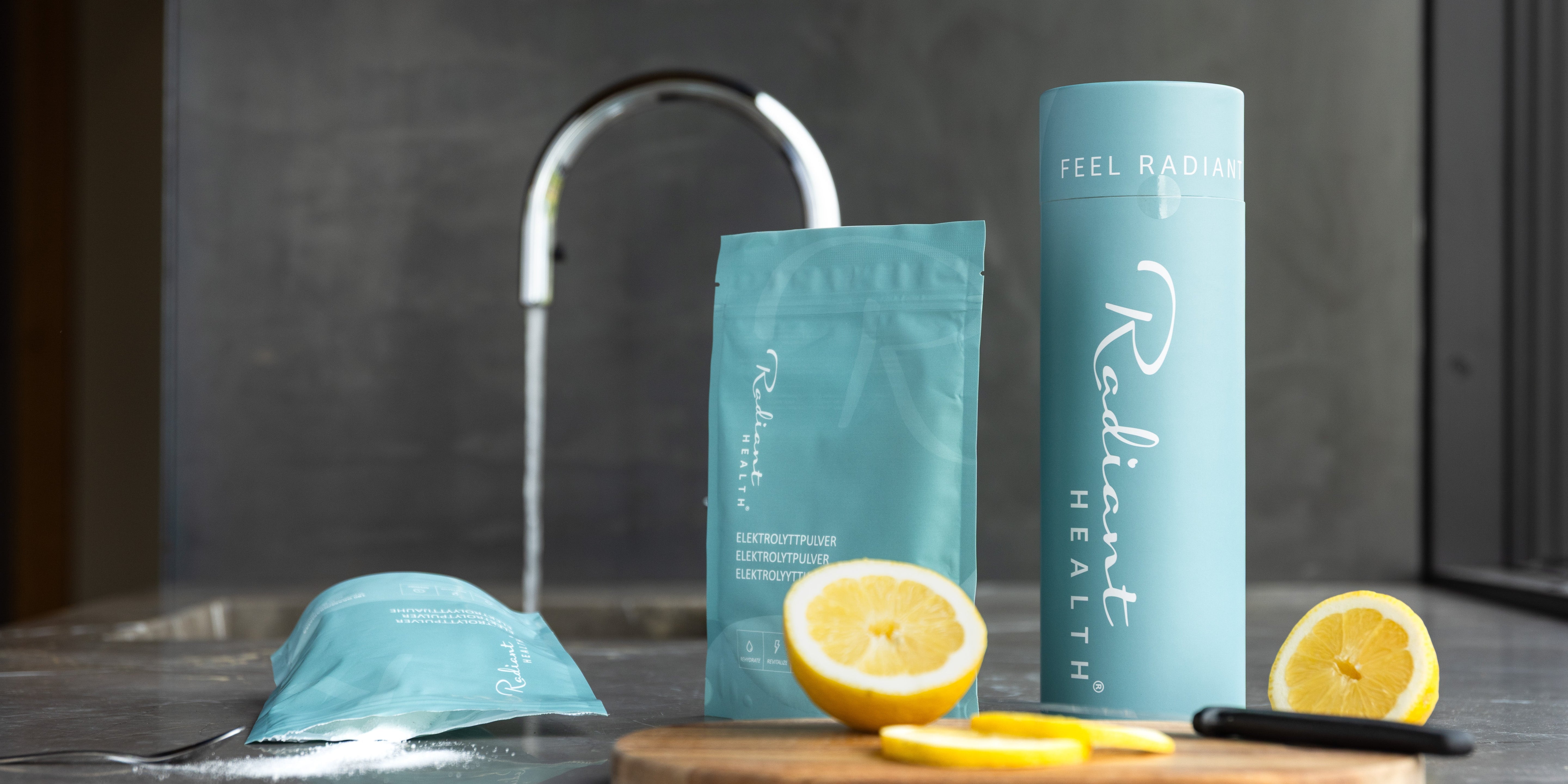 Nyhet! Radiant Health Elektrolyttpulver