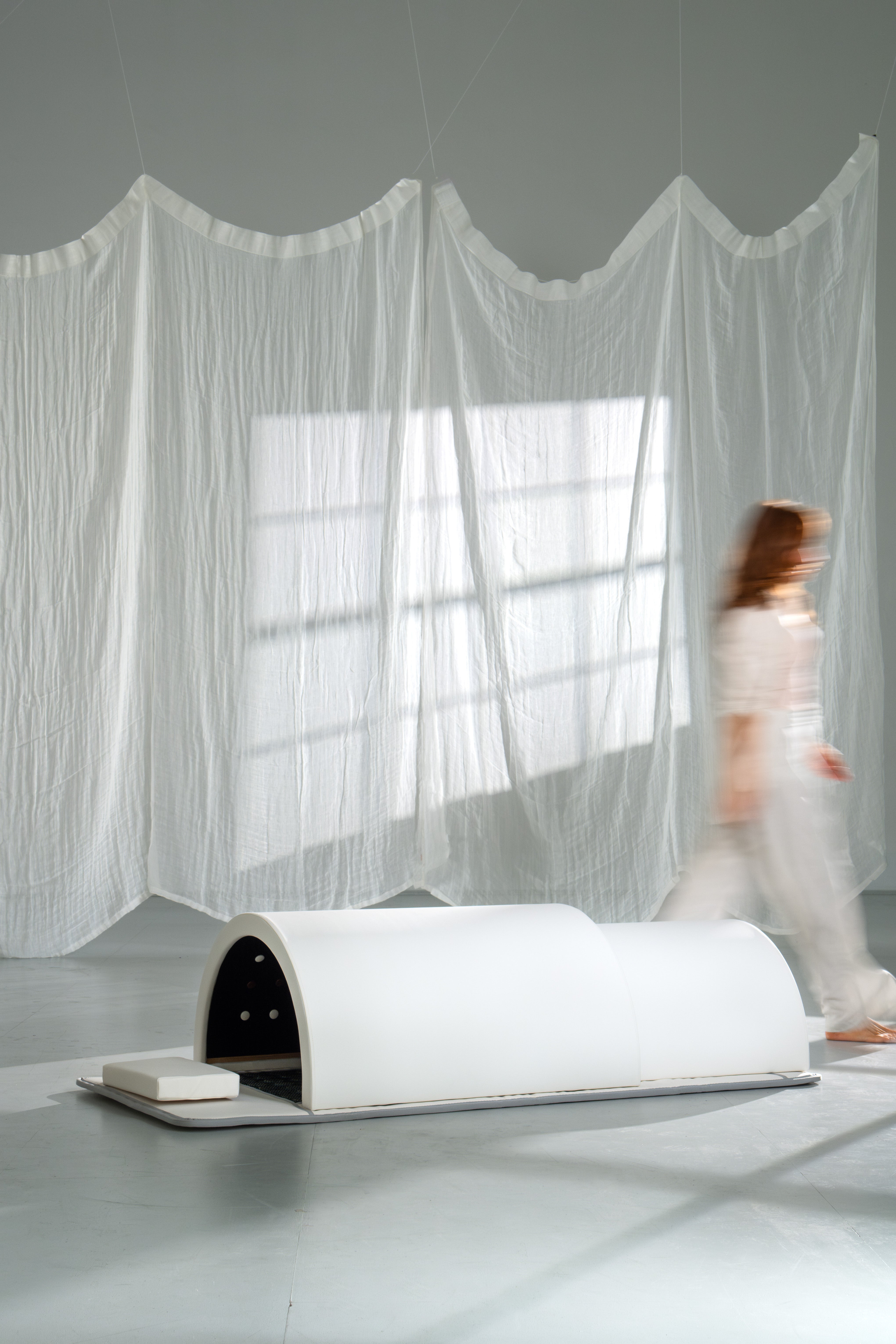 Opplev dyp avspenning og detox med IR Sauna Cocoon LumaRed, designet for velvære hjemme.