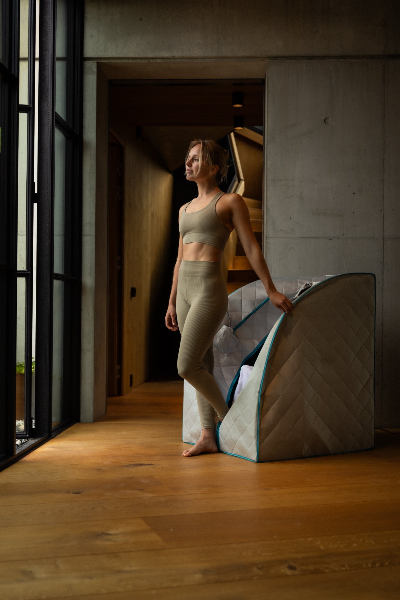 Stilren SaunaPod Sport, enkel i bruk, sterk effekt for kropp og sinn